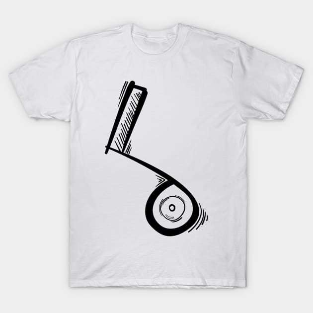 Score Notes T-Shirt by Weldi - 33 Studio Design